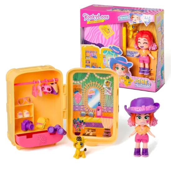 Set KOOKYLOOS Jane Doll Suitcase Figurine MAGIC BOX
