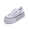 Thick-soled Heightening Little White Shoes Women's Niche Design Spring and Summer 2025 New Mesh Breathable Board Shoes Women KT-291