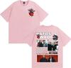 Rapper NATOS WAOR Album Tour Merch T Shirt Unisexs Clothing Hip Hop Pop Music Street T Shirts Oversized Loose Short Sleeve Tshirt
