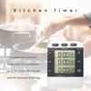 Square Design Kitchen Timer Digital Display Alarm Feature Countdown Timer Countdown Function 3-way Function Kitchen Alarm