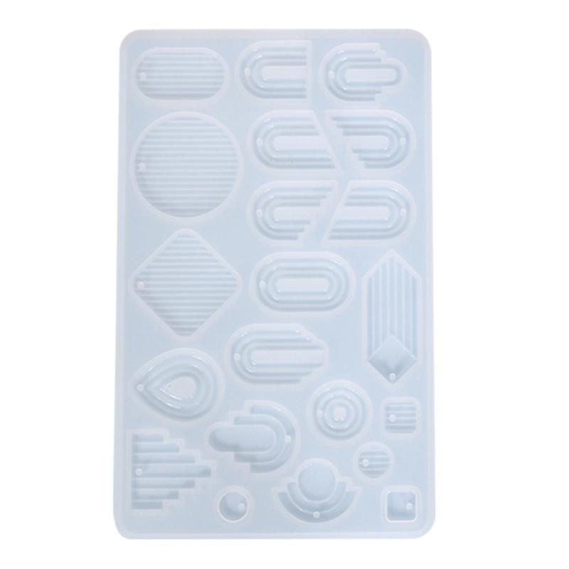 

Формы для сережек из смолы, форма для самостоятельного изготовления кристаллов из эпоксидной смолы, полосатая форма, самодельные украшения, силиконовая форма для изготовления подвесок для сережек