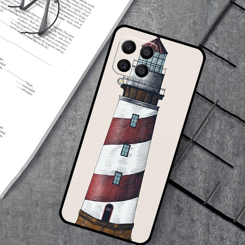 

Abstract art highway lighthouse Case For Samsung Galaxy M14 M12 M11 M13 M15 M06 M16 M36 M56 M31 M53 M32 M52 M35 M55 M34 M54 Samsung M20