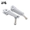 Front Footrest Foot Peg For YAMAHA YZF R125 R25 R3 MT125 MT25 MT03 MT09 FZ09 MT10 MT07 FZ6 XJ6 Motorcycle Rider Foot Rests Pedal