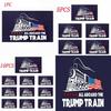 Trump 10pcs Donald Bumper Sticker 2020 All Aboard The Trump Train Car Stickers