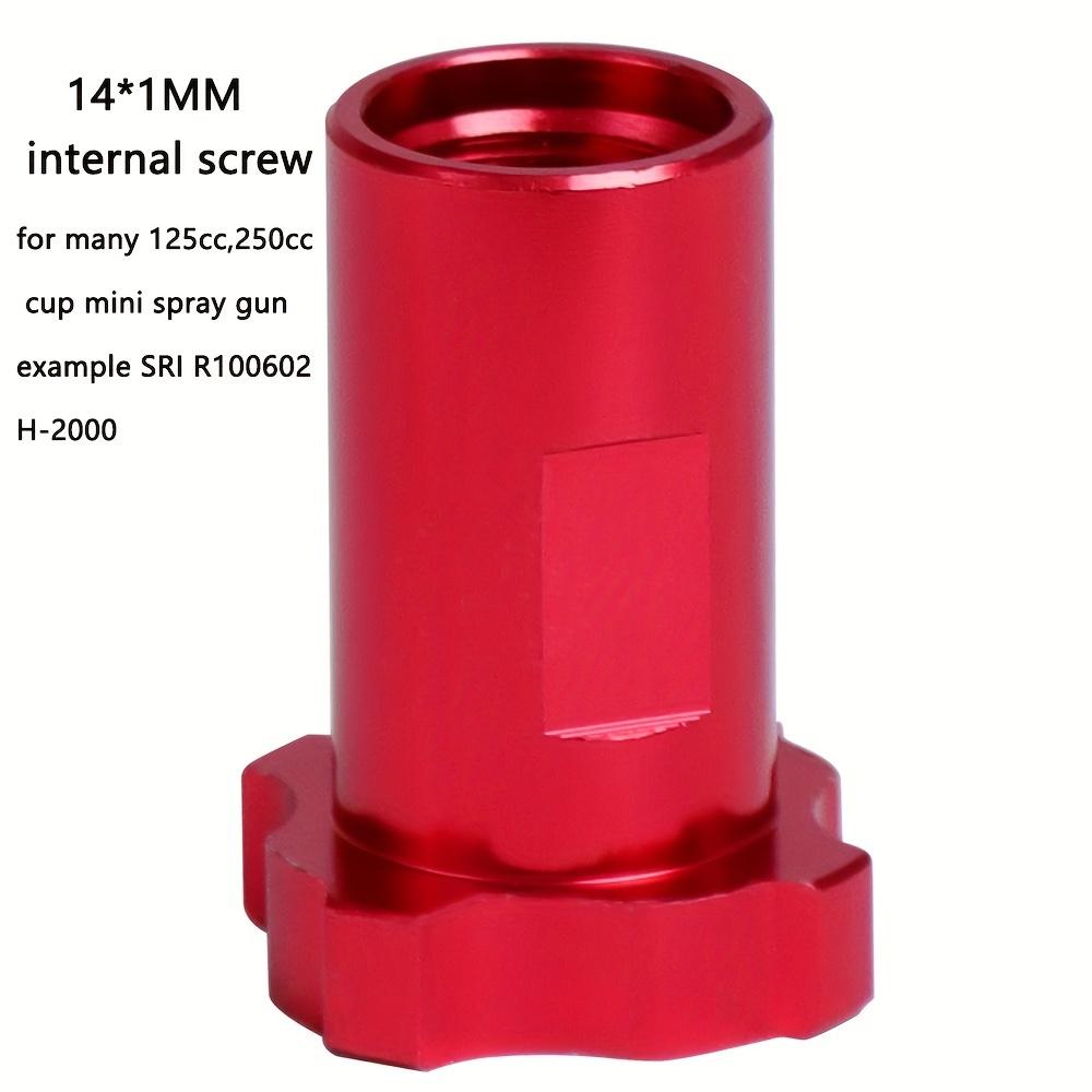 1pc Quick Connector Spray Gun Adapter 1pc Quick Connector Adapter Cup Adapter Joints 16X1.5 14X1 for Paint Gun Disposable Measuring Cup