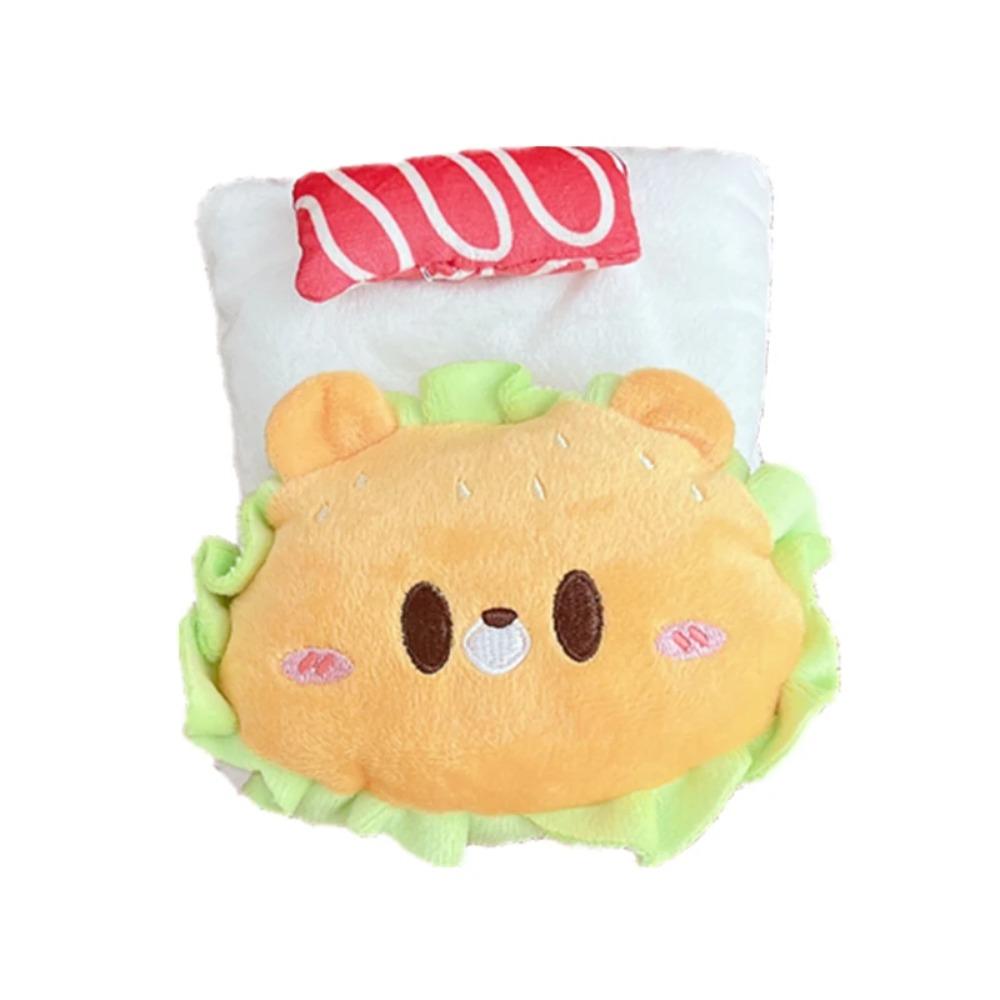 (ohne Puppe) für 17 cm Labubu niedliches und bequemes Babybett Zuhause warm niedliche Babyaccessoires Puppendecke Kissen Schlafsack Set