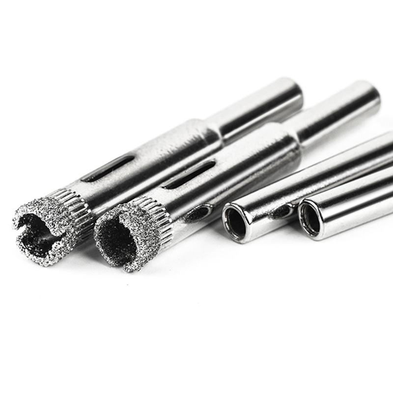 Drill Bits Granite Equipment 10pcs/Set Accessories Diamond Coated Core