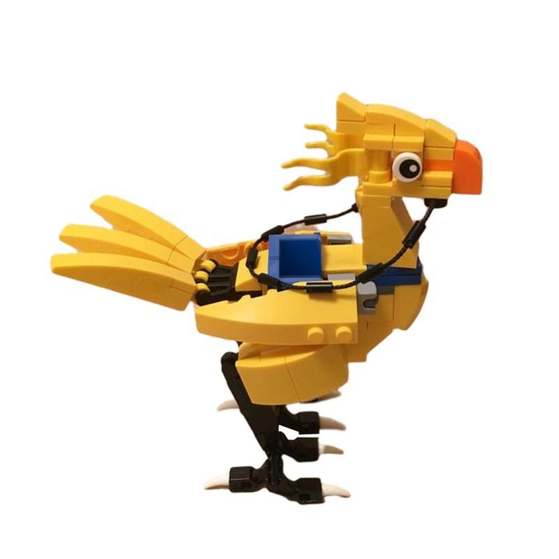 GSBAN Fantasyed Figures Zack Fair Chocoboed Carriage MOC Model Building Blocks Toys for Bricks Gifts