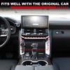 Silicone Center Console Upper Storage Box Pad For Toyota Land Cruiser LC300 22+