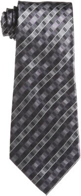 [Hiroko Koshino Homme] Krawatte, Geometrisches Muster, 003254-20000-2902, 04 Grauer Grund, KOSTENLOS
