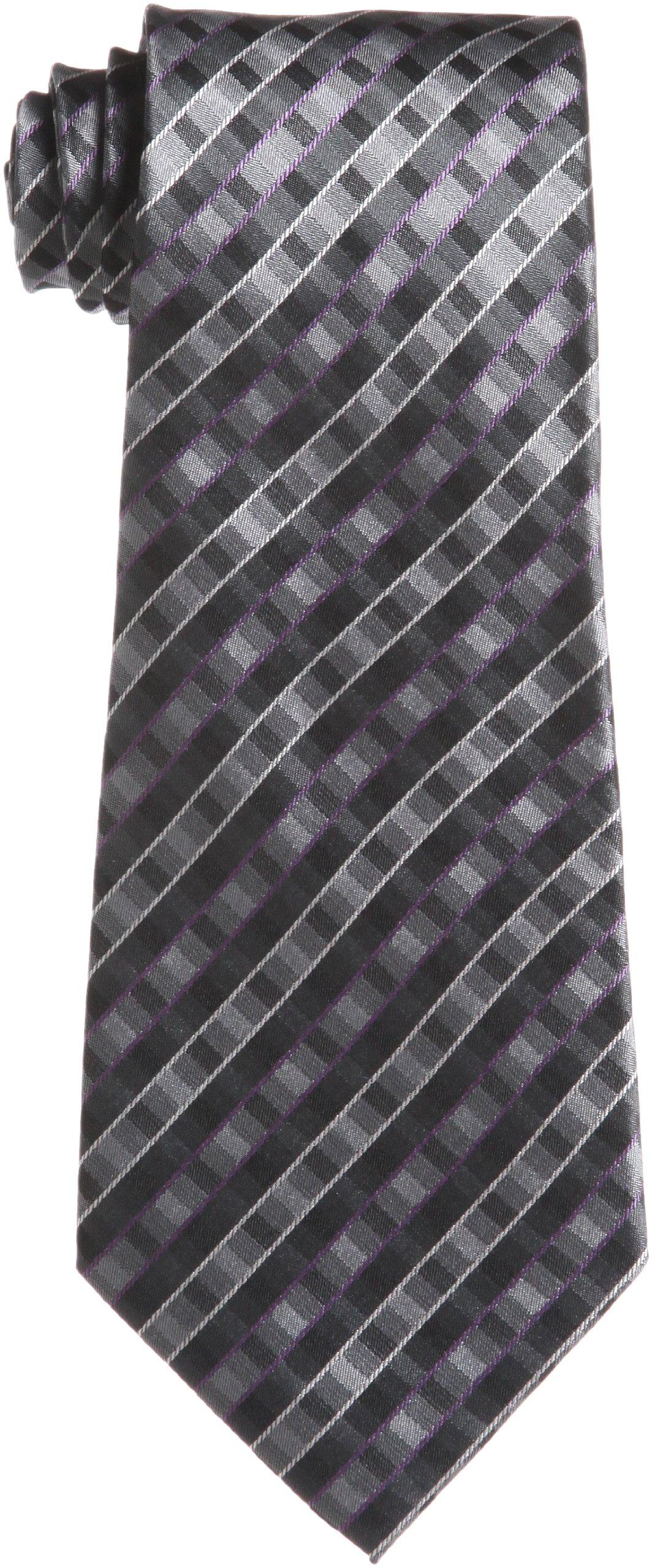 [Hiroko Koshino Homme] Necktie, Geometric Pattern, 003254-20000-2902, 04 Gray Base, FREE