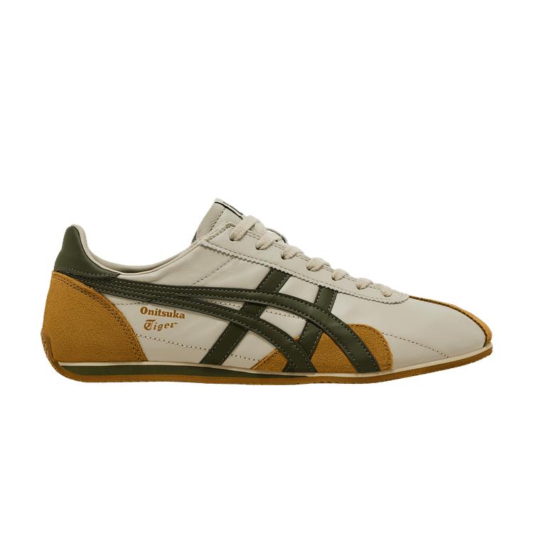 Onitsuka Tiger Runspark Beige Olive Green Mustard Yellow 37