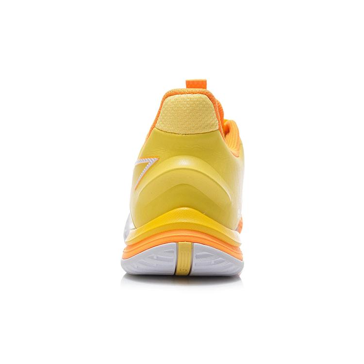 New LiNing Stick to the Ground Flight SE Cushioned Slip Resistant Abrasion Resistant Low Top Badminton Shoes Women's Yellow AYZR008-2