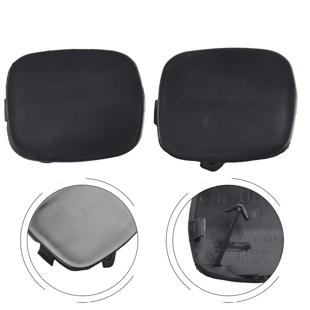 Front Bumper Unpainted but Perfect Fit Front Bumper Tow Hook Cover Cap for Your For Lexus RX330 RX350 2004 2009!