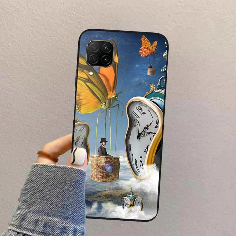 Salvador Dali Art For Huawei Nova Y70 Y90 Y60 Y73 Y72 Y61 Y91 12s 12i 11i 8i 9 10 SE P40 Lite P60 P30 Pro Case