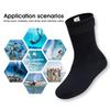 3mm Chloroprene Rubber Diving Socks, Warm Socks, High Elasticity, Snorkeling Surfing Socks, Non slip Beach Socks, Universal