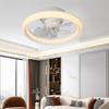 360° Rotation 16 Inchs 18 Watt Small Exhaust Fan DC Motor Small Ceiling Fan LED Lighting Fixture Ceiling Fan Light