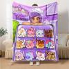 Coperta Stampata a Tema Aphmau con Nome Personalizzato - Perfetta per Divano, Letto, Viaggi e Uso Esterno | Lavabile in Lavatrice, Accogliente e Resistente.