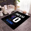 Messi's Celebration Moment Personalized Name Carpet Design for Dining Room Decorate room Hallway Kitchen Anti-slip Rug Anime Office Decor