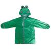 Children's Cartoon Raincoat with Backpack Space - Yellow Duck Design