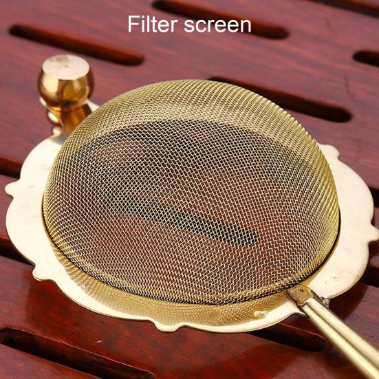 Tea Strainer Heat Resistant Decorative Food Grade Creative Flower-shaped Tea Colander Household Supplies