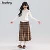 Taoding Autumn Girl's Stylish A-Line Skirt