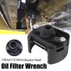 Car Oil Filter Wrench 60-105mm Clamping Range Steel Spanner Fuel Filter Cast 1/2" Drive Removal Tools Truck Motorcycle Supplies