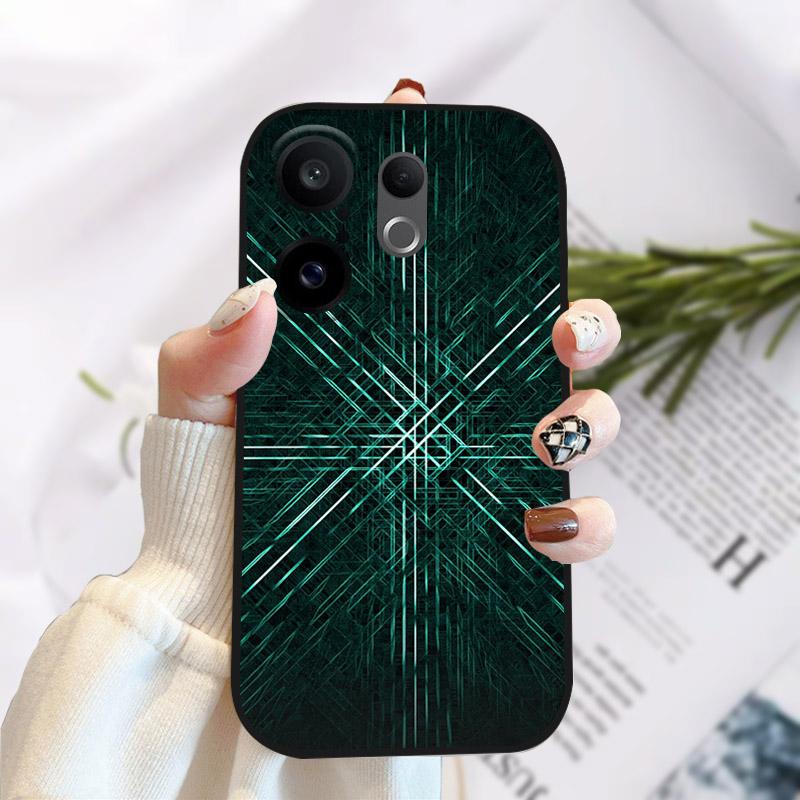 Case For Vivo X200 FE Phone Cover Stylish Painting Soft TPU Silicone Case For VIVO S30 Pro Mini Shockproof Bumper Funda X200FE