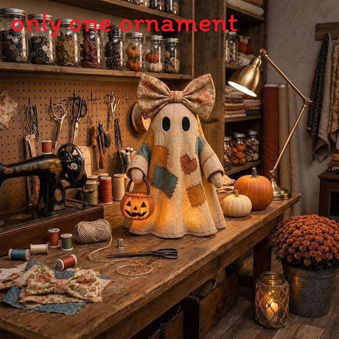 Ghost Reading Book Lamp Usb Rechargeable Halloween Nightlight For Kids And Teens