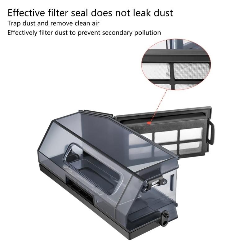 Vacuums Dust Boxes Dust Bin Vacuum Cleaner Boxes Vacuum Dust Collector Vacuum Replacement for Households with Pets