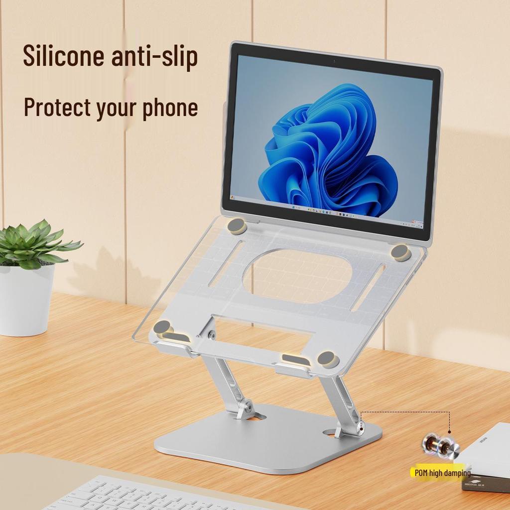 Adjustable Aluminum Laptop Stand and Cooler