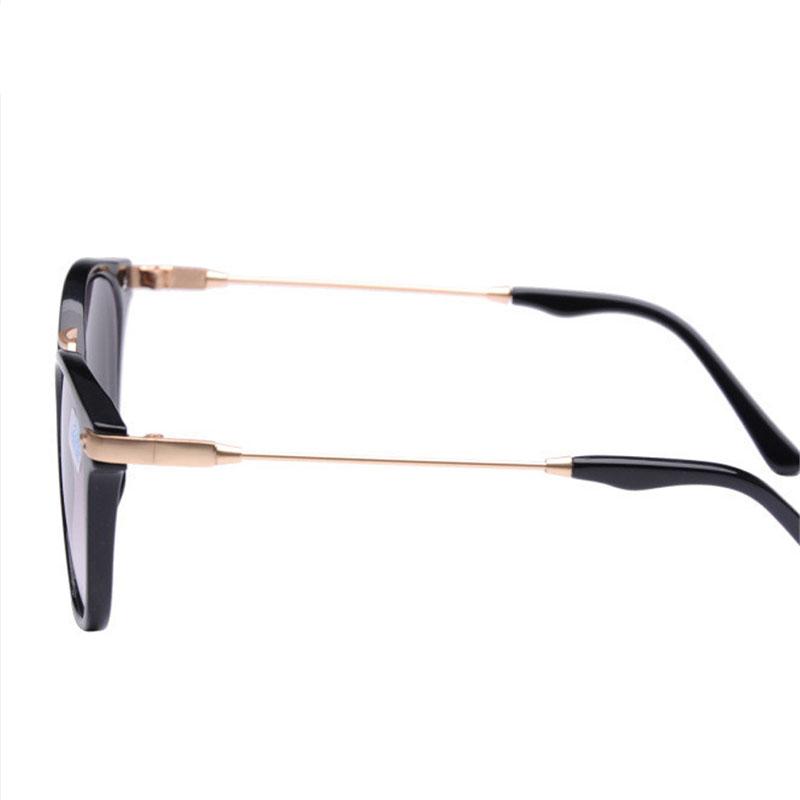 Oval Myopia Sunglasses With Degree Fashion Metal Legs Short-sight Eyeglasses Diopter -1.0 to -4.0