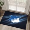 TSG Hoffenheim FC Design Kristall Samt Teppich Gemütlich Nicht?Rutschfester Teppich mit Aufdruck für Schlafzimmer Wohnzimmer Eingang