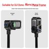Osmo Nano Metal Frame Mounting Cage for Vertical/Horizontal Shooting with Cold Shoe and Magnetic Adapter