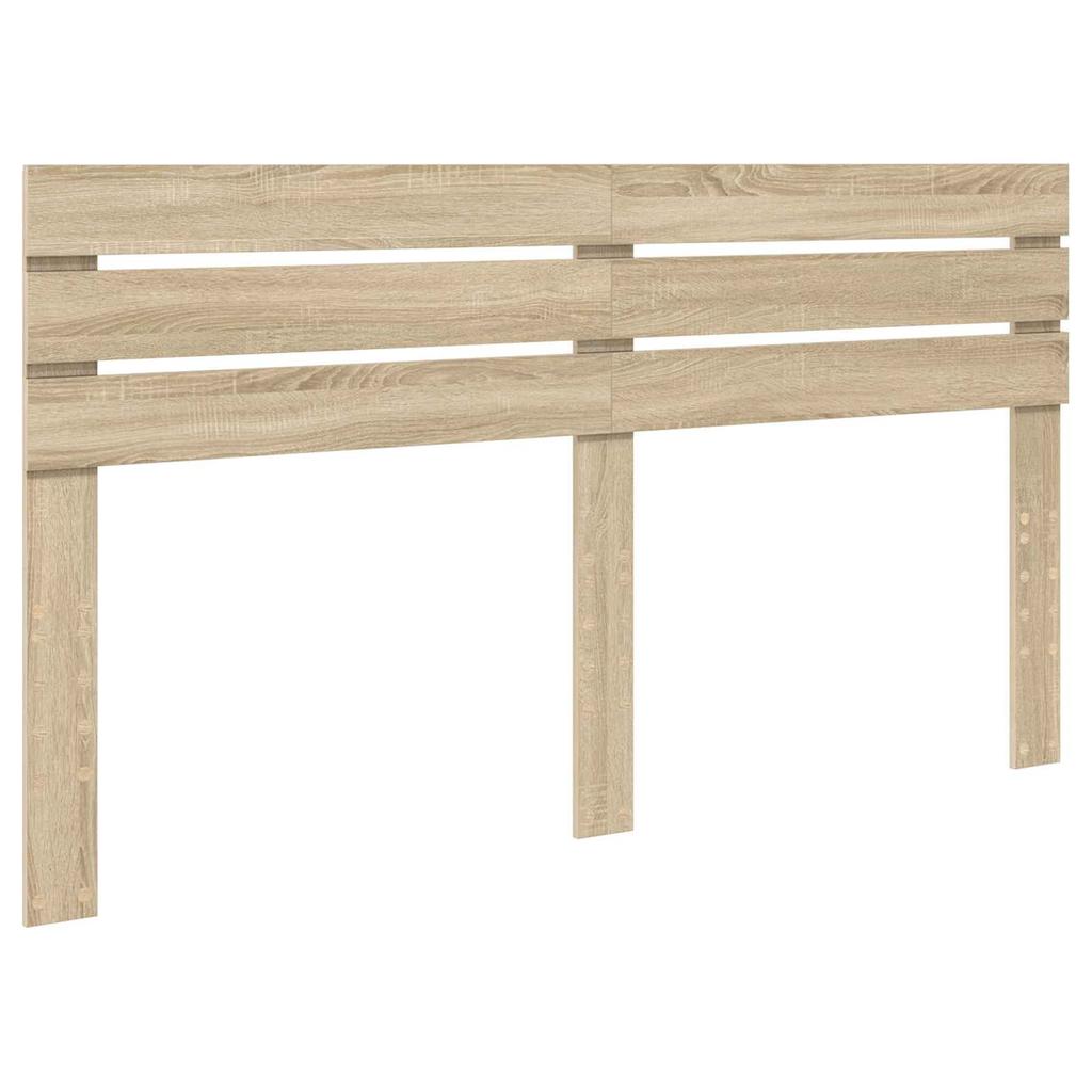 Storage Bed Sonoma Oak 180 x 200 cm Particleboard