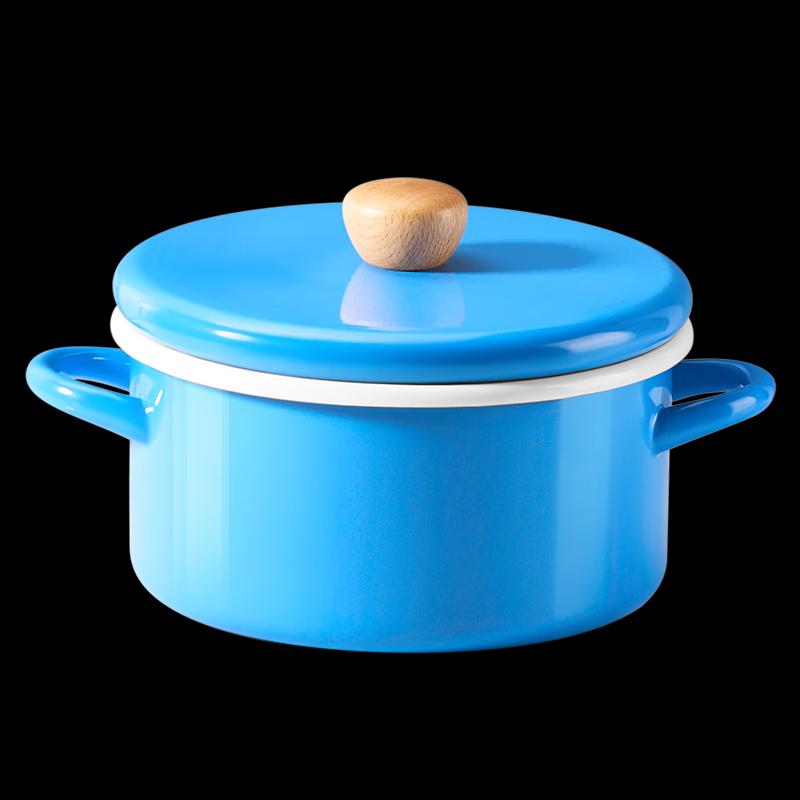 COOKER KING Enamel Non-Stick Milk Pot