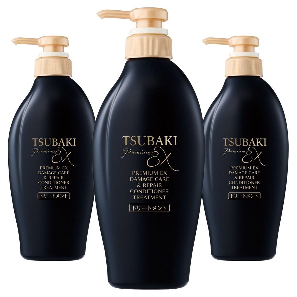 Tsubaki Premium EX Damage Care & Repair Conditioner Treatment 450ml 3 pcs
