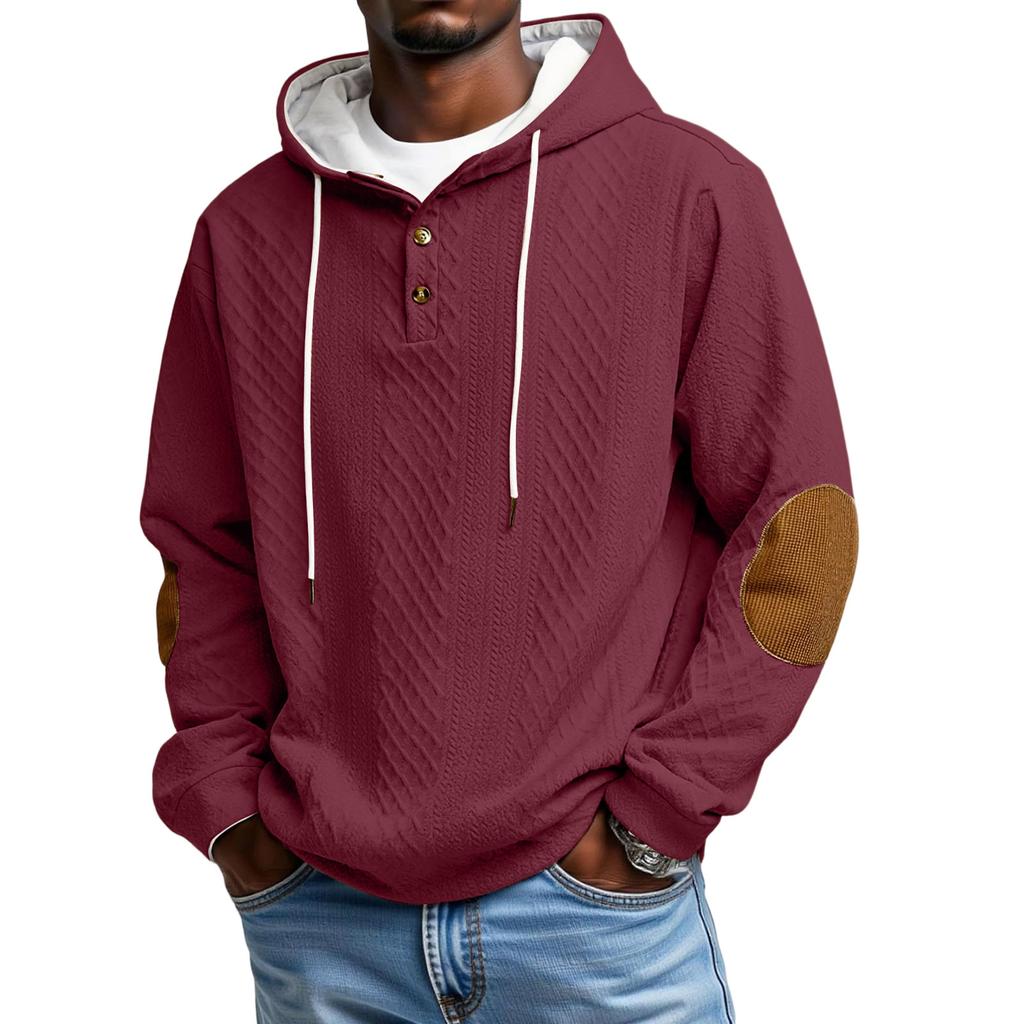 Men's  Leisure  Sports  Hooded  Hood  Pullover  Hoodie