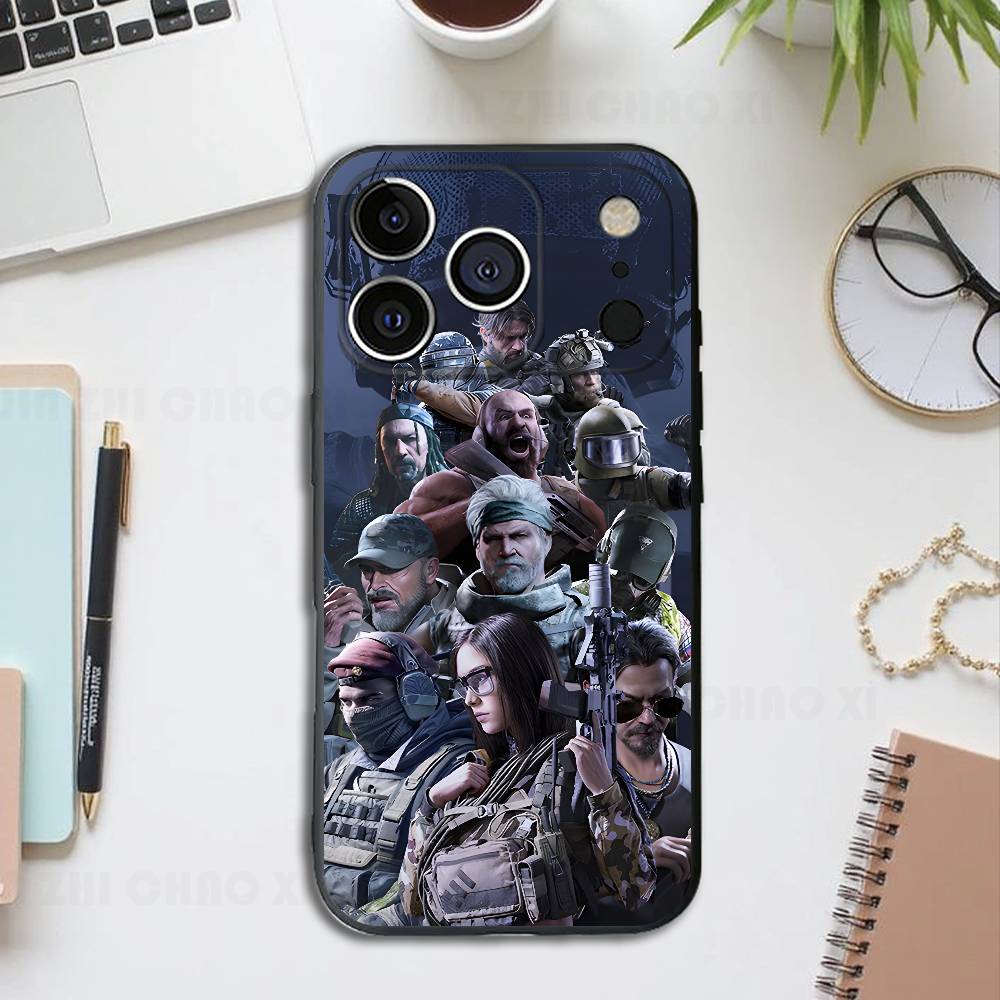 

A-Aren B-Breakout Silicone Soft Phone Case For IPhone17 16 15 14 13 12 11 Pro Max Plus X XR SE Cover iPhone16
