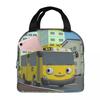 Tayo The Little Bus Insulated Lunch Bag for Women Office Cooler Thermal Food Box Tote Portable Lunch Boxes Container