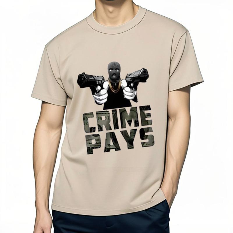 Gangster T-Shirt Drug Cartel El Chapo Pablo Escobar Sicario Hitman Narco Mob Tee Casual Tee Shirt Fashion Soft New Tee-shirt