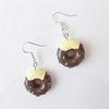 Fashion Cute 3D Cake Resin Drop Earrings for Women Girls Funny Donuts Cookies Food Shape Dangle Earring Party Jewelry Gifts