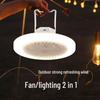 Multi-functional USB Rechargeable Outdoor Fan & Lamp with Stereo
