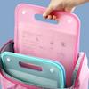 Expanding File Folder 13 Pockets Accordion File Organizer with Handle Plastic Clear Document Organizer Hold A4 Letter Size Paper