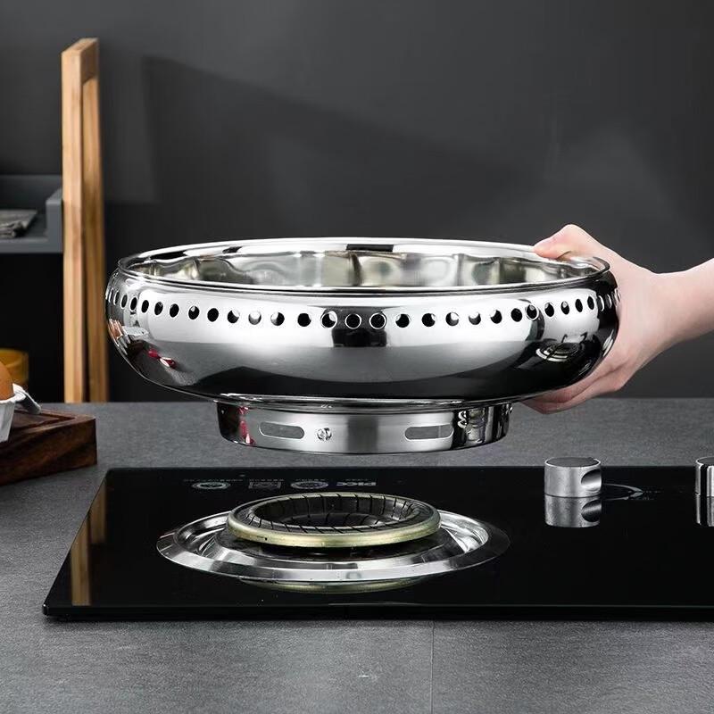 Changbaosen Stainless Steel Double-Layer Gas Stove Wind Shield