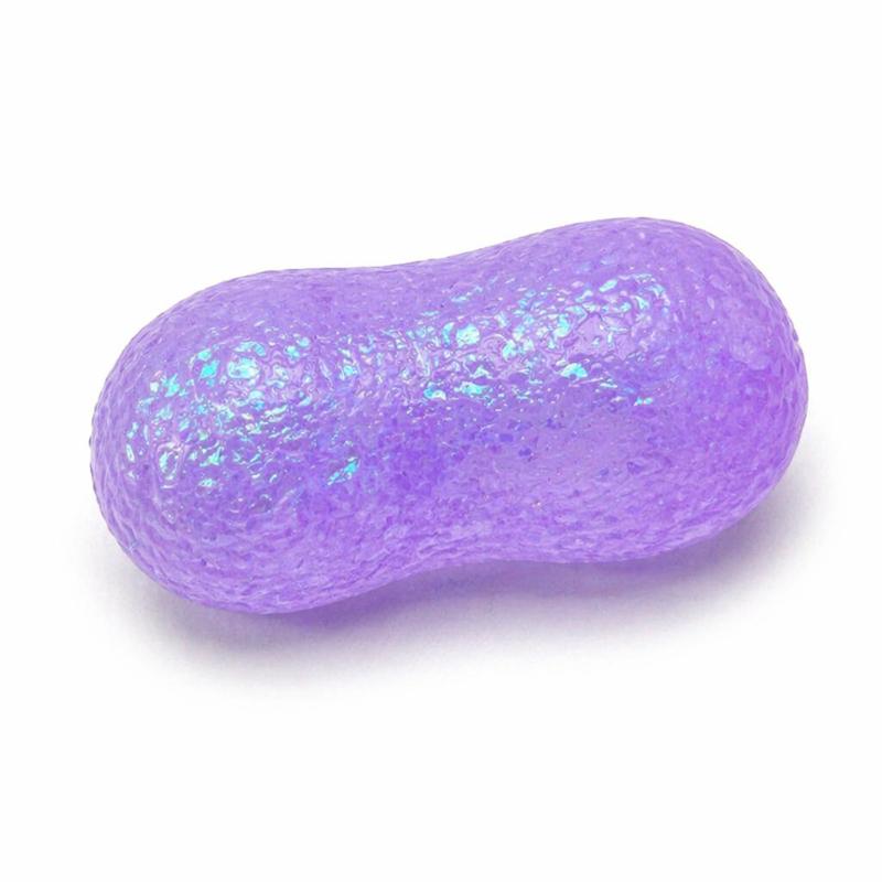 Glitter Pinda Squishy Speelgoed Langzaam Rijzend Moutstroop Boterzachte Textuur Fidget Knapperig Knijpen ASMR Sensorische Stressverlichting Nieuw paars