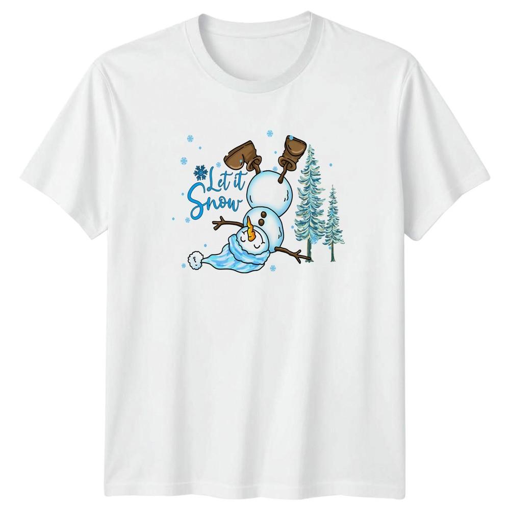 Let It Snow TShirt SnowUnisex Christmas Holiday Christmas Gift For Him And Her S