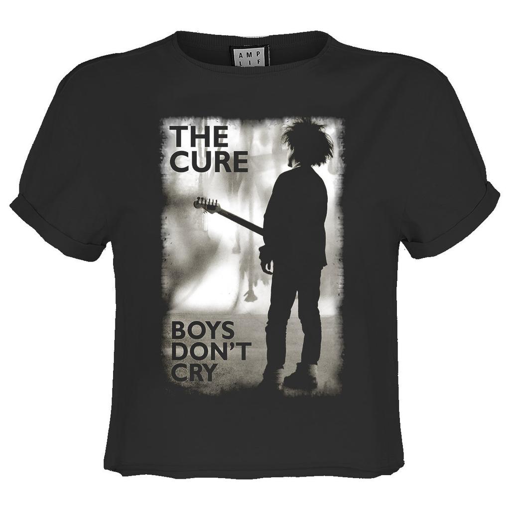 Amplified Damski/Damski Chłopcy Nie Płaczą The Cure Krótki Top