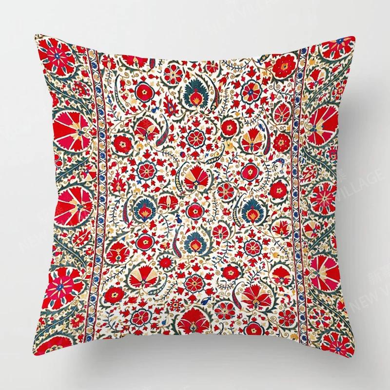 Herfst woondecoratie herfst woonkamer sierkussenhoes bank boho Kussenhoes 45x45cm 45*45 50*50 60x60cm 40*40cm Perzië Marokko 60x60cm