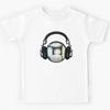 Headphone Disco Ball Kids T-Shirt